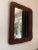 Italian wicker mirror from the 1960s In original and good condition. Classic, simple and at the same time attractive form.