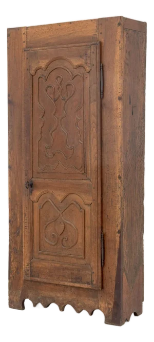 French Provincial Walnut Armoire, 18th Century
