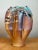 Vintage Abstract Drip Glaze Ceramic Vase For Sale In West Palm - Image 6 of 12