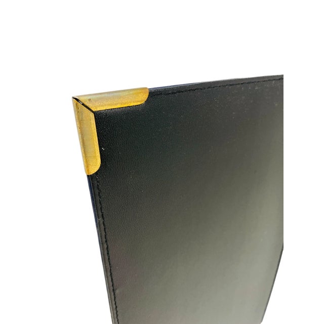 1980's Weems & Plath Yacht Log Book With Leather Cover Brass Corners & 1980's Stafford Aviation Hardback Flight Log Book Set- 2 Pieces For Sale In Tampa - Image 6 of 13