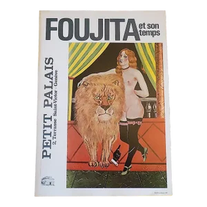 Vintage Foujita 20th Century Poster Lithograph - "Petit Palais, Geneve"