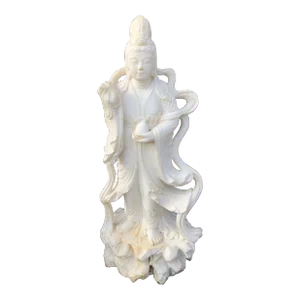 Life Size Chinese Guan Yin Marble Figure
