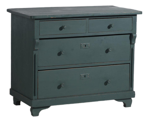 Antique Green Chest of Drawers by Amaru