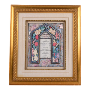 Framed Noland Anderson Happy Anniversary Beloved Layer Paper Art