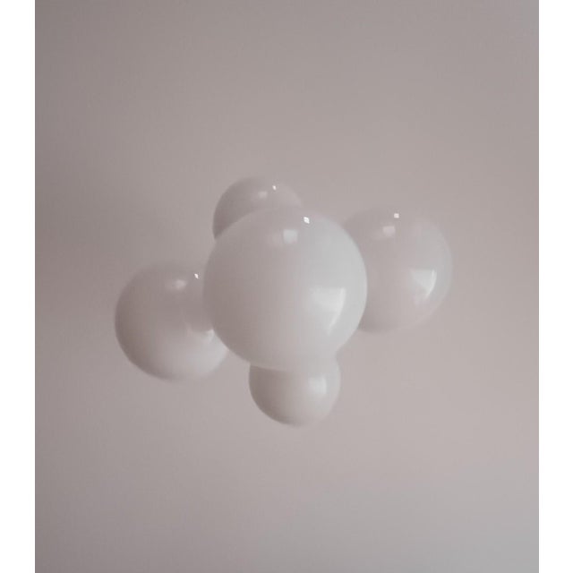 Vintage Space Age Pendant Lamp, 1960s For Sale - Image 4 of 6