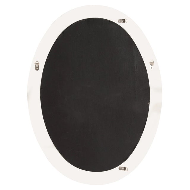 Queen Anne Queen Ann Mirror - Glossy Nickel For Sale - Image 3 of 8