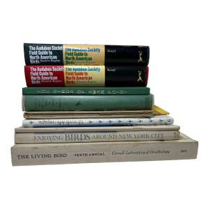 Vintage Bird and Birding Books Set/10