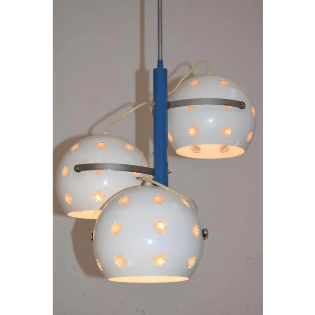 Italian Chandelier, 1960s For Sale - Image 11 of 13