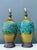 Vintage MCM Glazed Ceramic Lamps - A Pair For Sale - Image 9 of 9