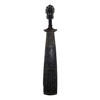 Massim Puluta Carved Oceanic Hardwood Sword Club, Trobriand Islands, 1900 For Sale