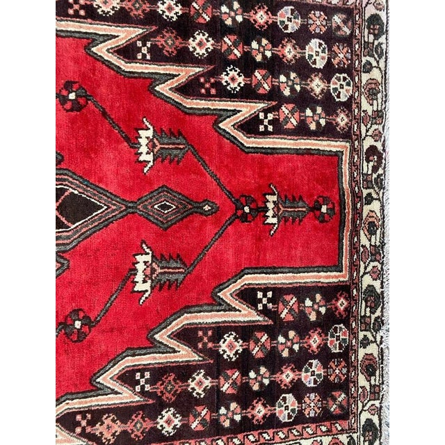Textile Vintage Tribal Mazlaghan Rug, 1950s For Sale - Image 7 of 17