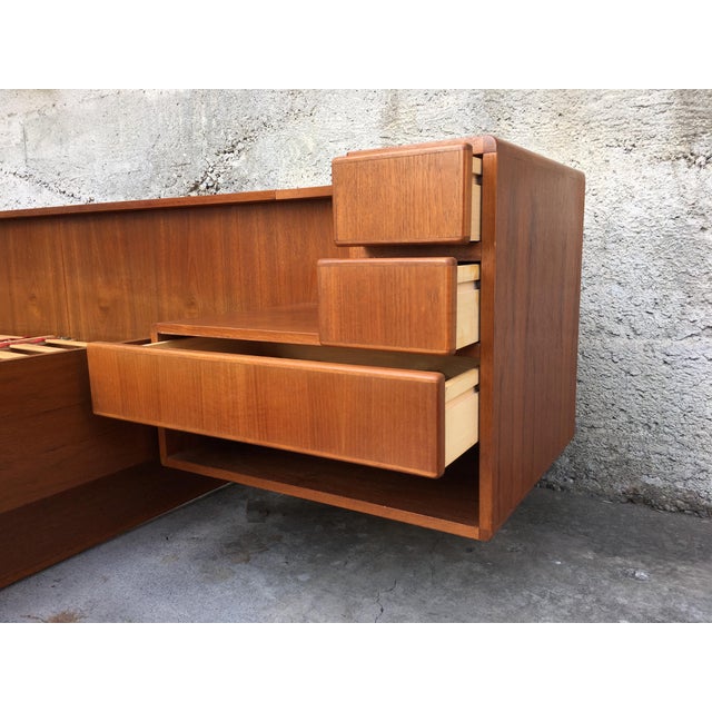 Komfort Mid Century Modern Danish Queen Platform Bed ... (640 x 640 Pixel)