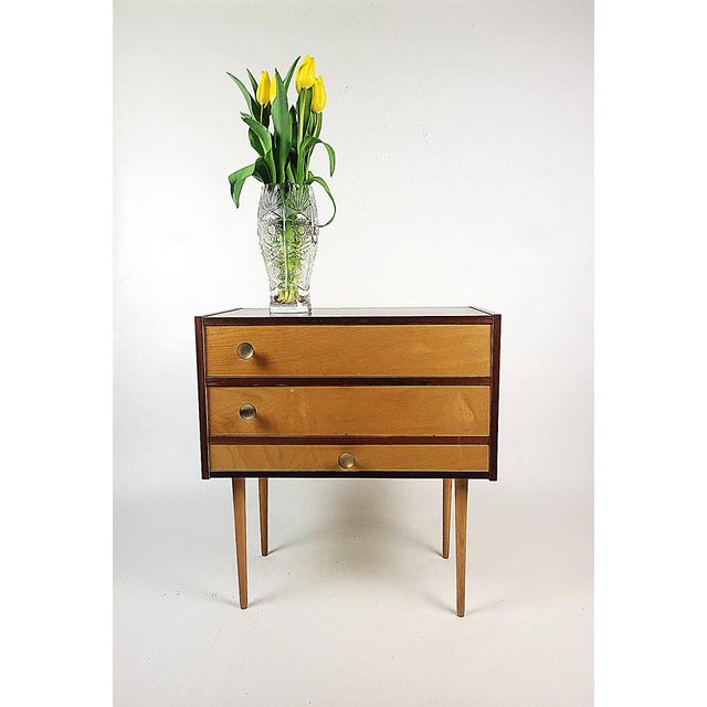 Vintage Nightstand in Wood, 1970s For Sale - Image 10 of 14