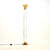 Brown Vintage Italian Brass and Glass Floor Lamp attributed to Max Baguara for Lamperti, 1970 For Sale - Image 8 of 8