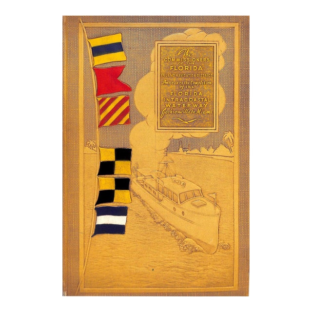 "The Florida Intracoastal Waterway From the St. Johns River to Miami, Florida" 1935 For Sale