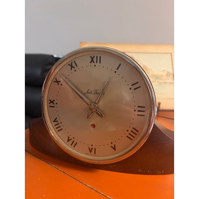 Seth Thomas Dynaire Clock For Sale - Image 4 of 4