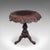 Antique Carved Tea Table, Burmese, Teak, Octagonal, Lamp, Side, Victorian, 1860 For Sale - Image 4 of 12