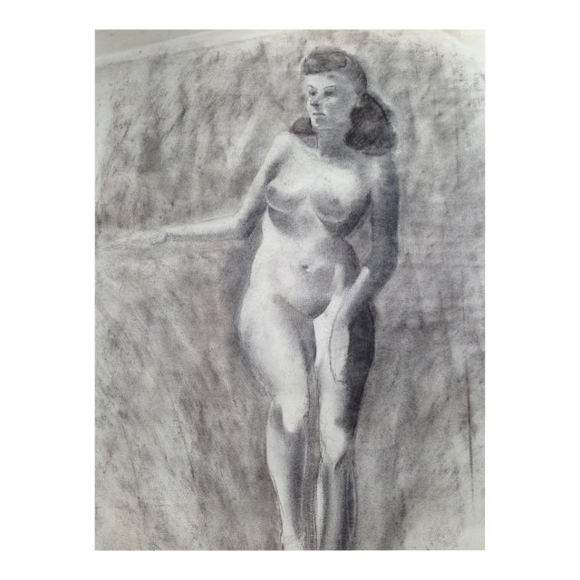 1940s Nude Figure Study II For Sale