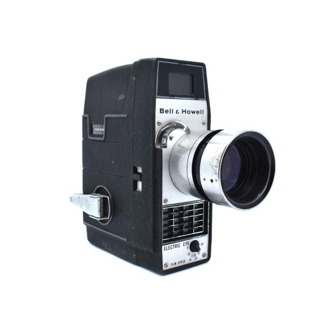 Mid 20th Century Bell & Howell Electric Eye 8 Mm Roll Film Movie Camera Usa For Sale - Image 11 of 11