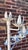 White 1940s 6’4” Marigold Candelabra Set For Sale - Image 8 of 12