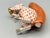Ceramic Vintage MCM Herend Rust Fishnet Squirrel Figurine For Sale - Image 7 of 7
