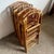 Tan 1990s Boho Chic Rattan Burnt Finish Folding Dining Chairs - Set of 10 For Sale - Image 8 of 15