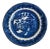 Antique Staffordshire Style Blue Willow 9” D Plate For Sale
