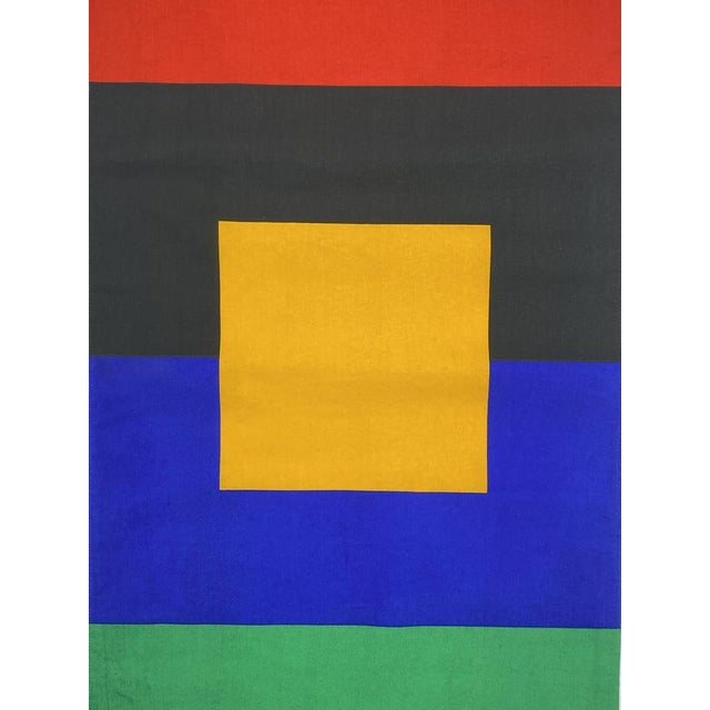 Matt Mullican, Westfälische Kunstverein Flag Artwork, 1992, Fabric For Sale - Image 4 of 18
