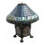 Late 20th Century Tiffany Style Turtle Back Lamp For Sale