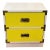 1970's Yellow and White Campaign Colormates Nightstand Attributed to Morris of California For Sale