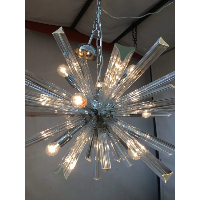 2000 - 2009 Italian Murano Glass Sputnik Chandelier For Sale - Image 5 of 10