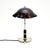 A wonderful vintage Swedish glass and chrome table lamp. This was recently imported from Sweden, it dates from around the...