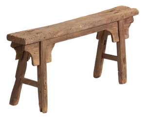 Antique Asian Bench, 1870s