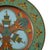 Green Gianni Versace for Rosenthal "Le Voyage De Marco Polo" Charger Decorative Plate For Sale - Image 8 of 9