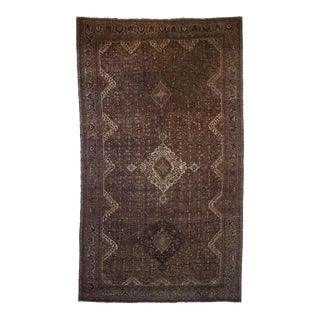 1910s District Loom Vintage Shiraz Area Rug For Sale