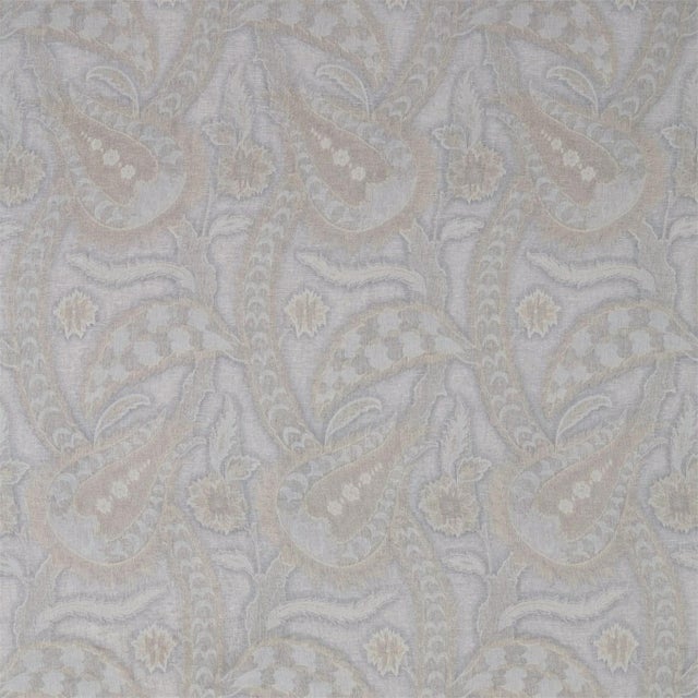 Zoffany Oberon Fabric in Zinc - a Sample For Sale