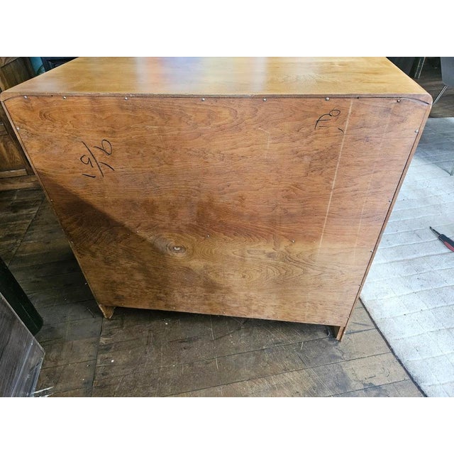 Brown 1950s Heywood Wakefield Sideboard, Attributed For Sale - Image 8 of 9