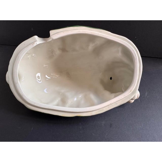 Ceramic 1990s Fitz and Floyd Rabbit Tureen With Ladle For Sale - Image 7 of 12