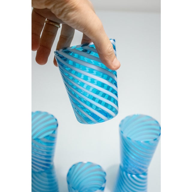 Murano Glasses by Mariana Iskra for Ribes the Art of Glass, Set of 6 For Sale - Image 7 of 15