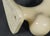 Almond Pair of Vintage European Ceramic Bathroom Towel Bar Brackets For Sale - Image 8 of 9