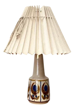 Mid-Century Modern Danish Studio Pottery Table Lamp by Michael Andersen, 1960s