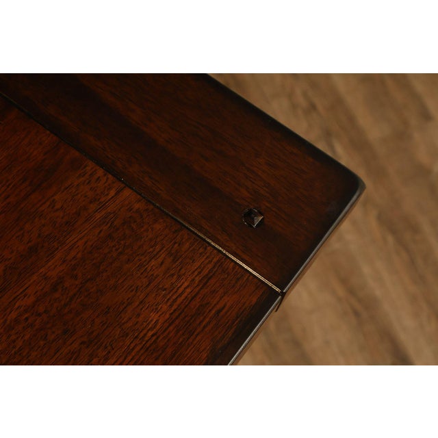 Mission Style Media Chest With Open Storage For Sale - Image 13 of 18