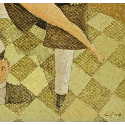 Oil on plywood realized by Alberto Gallerati (b. 1945) in 1970s. Hand signed. Very good condition. This piece is...
