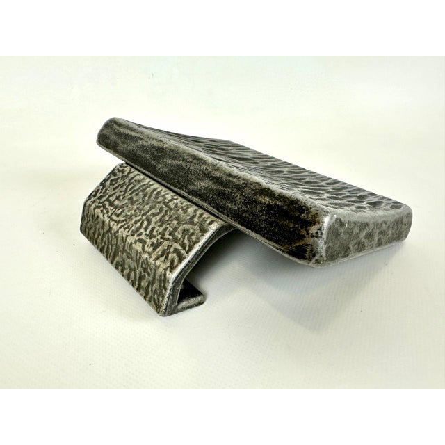Brutalist Aluminum Push and Pull Alpana Door Handle, 1970s, in Very Good conditions. Designed 1970 to 1979 This piece is...