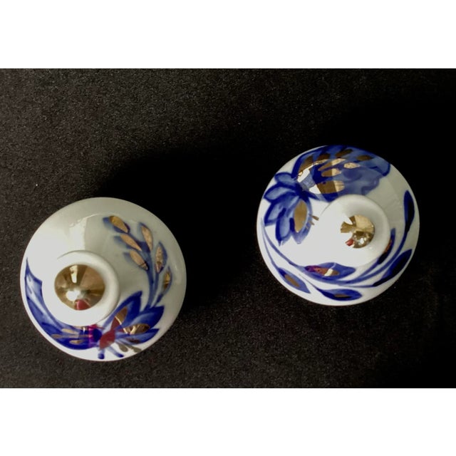 1990s Fenix Russian Porcelain Teapots- a Pair For Sale - Image 6 of 9
