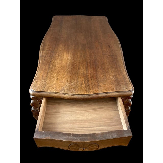 Louis XV Walnut Table For Sale - Image 12 of 17
