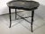 Mid 20th Century Vintage English Hand Painted Tole Tray Top Coffee Table For Sale - Image 4 of 8