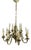 Early 20th Century Bronze Chandelier For Sale