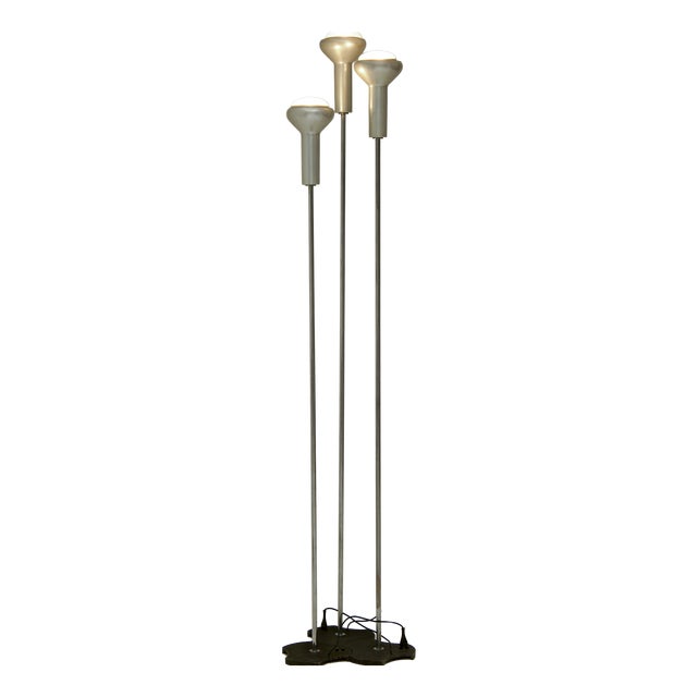 Model 1073/3 Floor Lamps by Gino Sarfatti for Arteluce, 1950s, Set of 3 For Sale