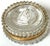 Neoclassical French Baccarat Crystal Patch Box with Sulfide Cameo of Psyche, 1840-1860 For Sale - Image 3 of 18